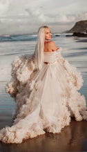 Load image into Gallery viewer, Aurora gown HIRE (cream) Local pickup only
