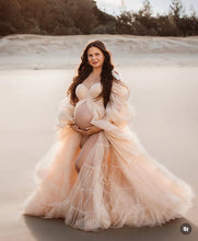 Load image into Gallery viewer, Odette gown HIRE (Beige) Local pickup only
