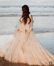 Load image into Gallery viewer, Odette gown HIRE (Beige) Local pickup only
