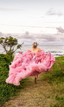 Load image into Gallery viewer, Dusty pink tulle layered dress HIRE (Local pick up)
