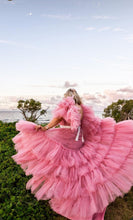 Load image into Gallery viewer, Dusty pink tulle layered dress HIRE (Local pick up)
